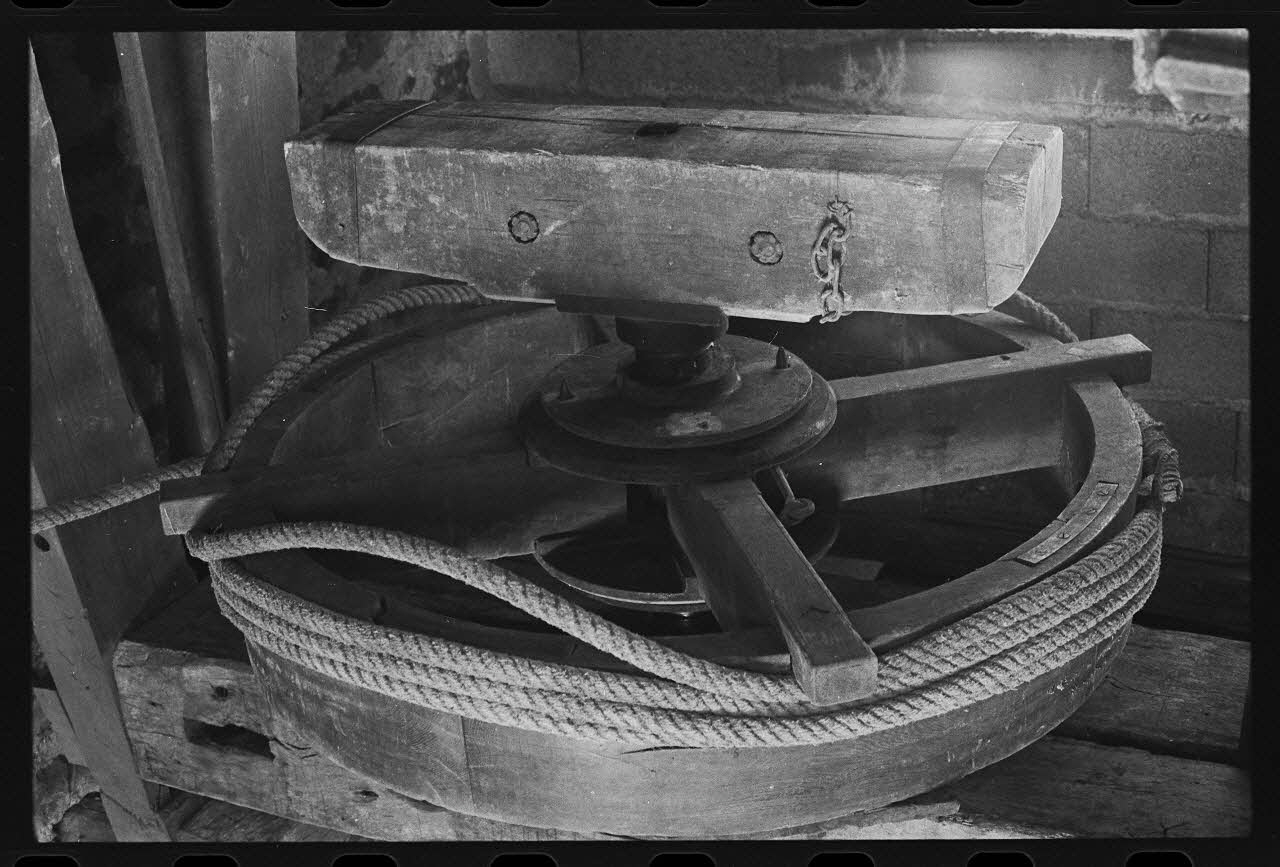 photographie Roue de serrage avec poutre Ph.1985.32.8 Photo
