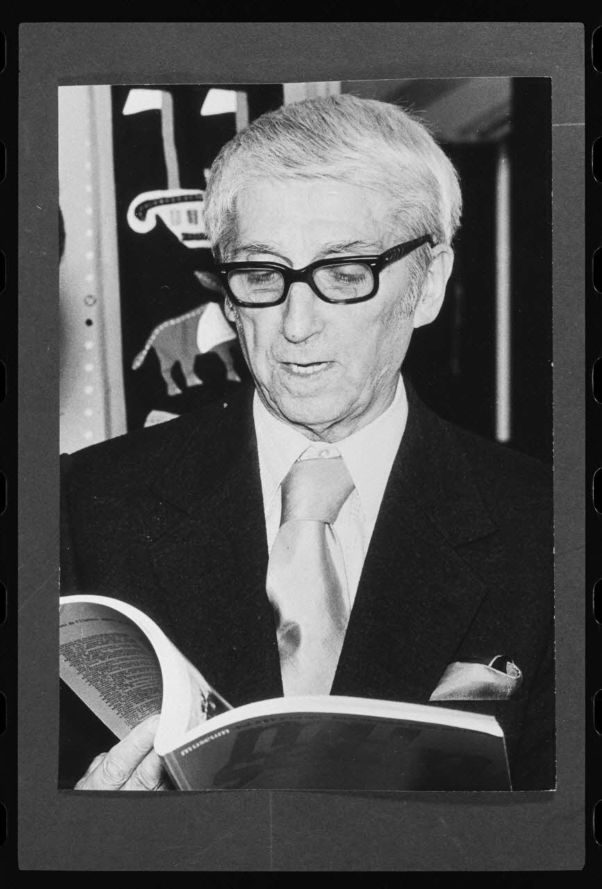 J. Guillot photographie Portrait de Georges Henri Rivière France 1975 Ph.1985.41.4 Photo