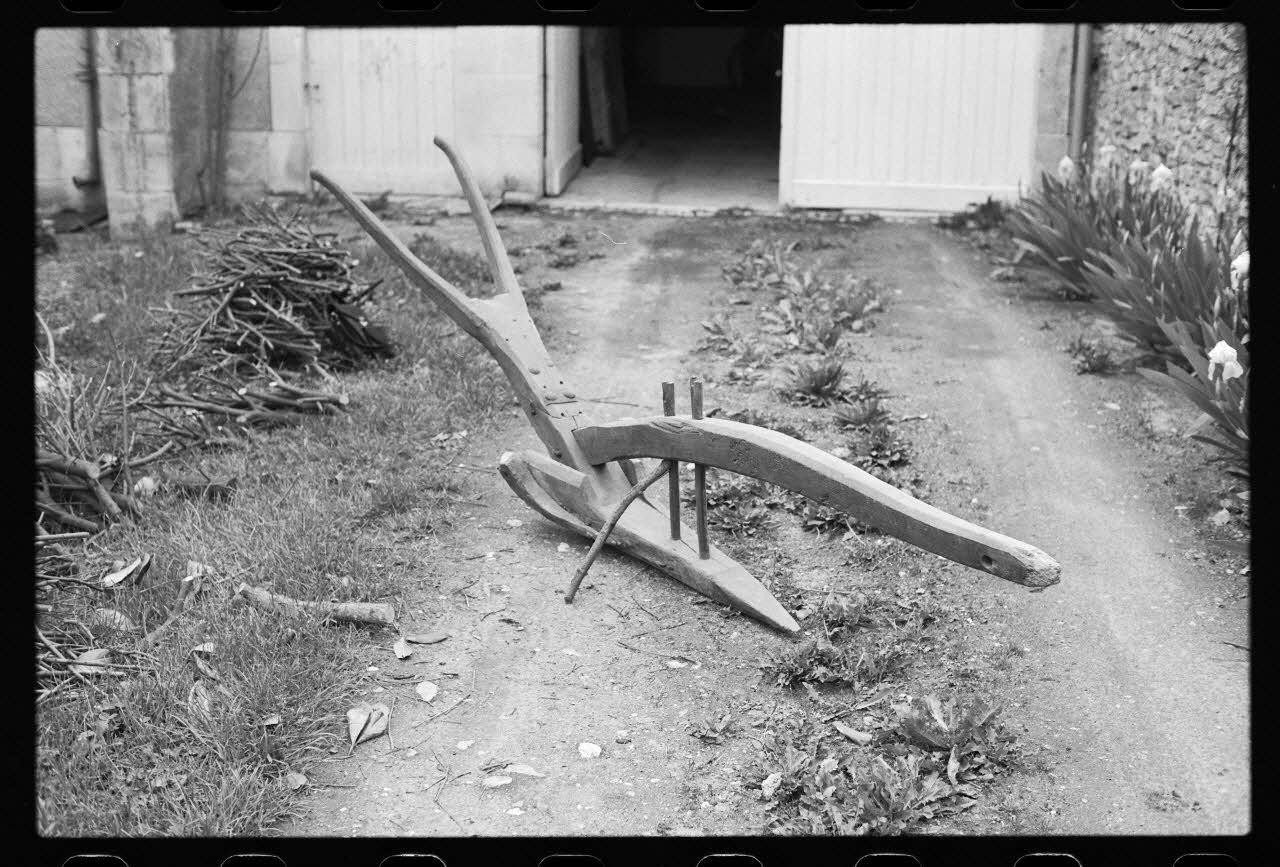 photographie Araire manche-sep à deux mancherons Ph.1985.66.21 Photo