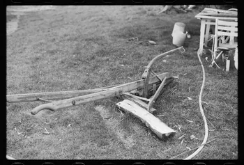 photographie Araire chambige à deux mancherons Ph.1985.66.25  Photo