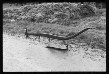 photographie Araire quadrangulaire à 2 mancherons Ph.1985.66.30  Photo