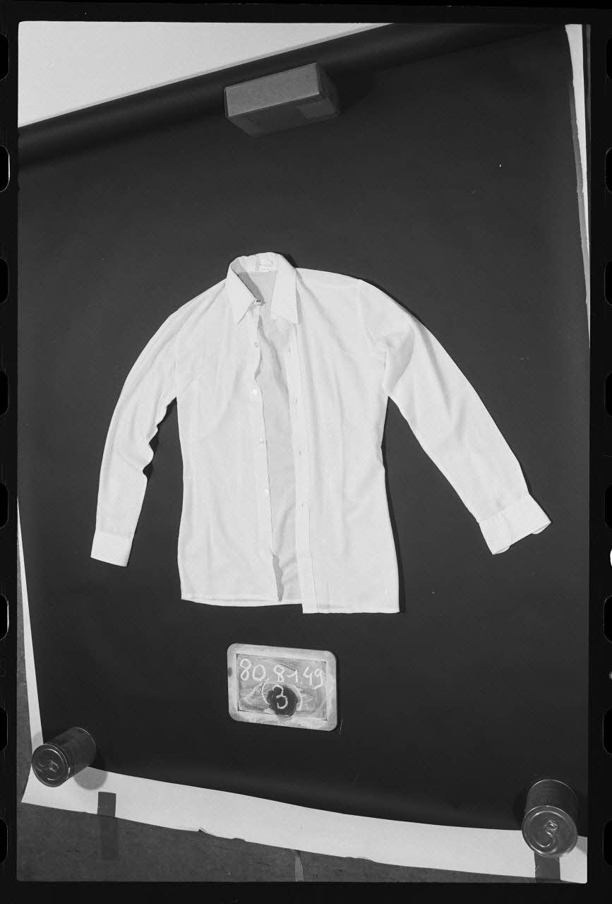 photographie Pièce d'un ensemble : chemise Ph.1986.1.49  Photo