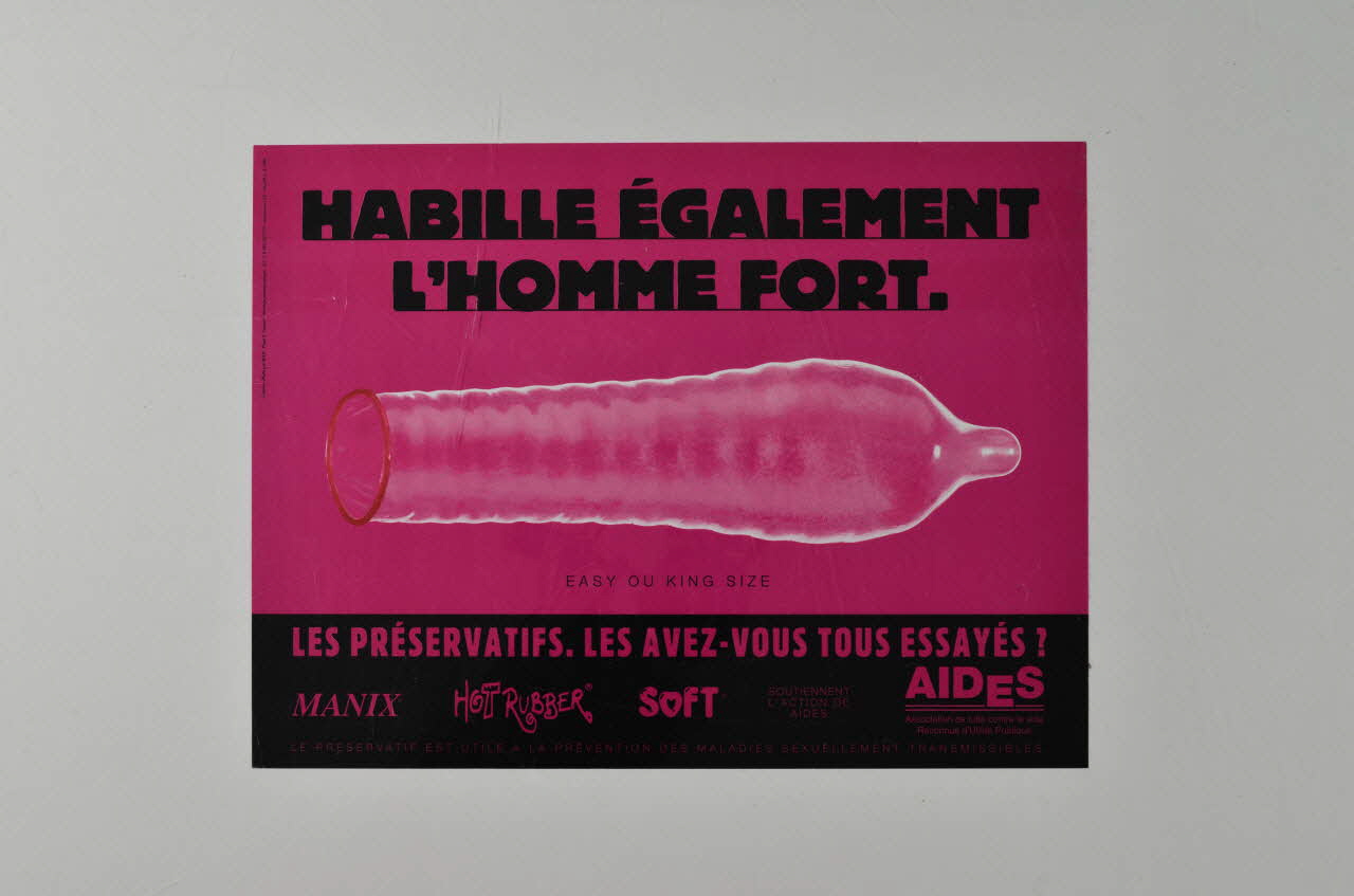 affiche Habille également l'homme fort 2002.104.2 Photo Mucem