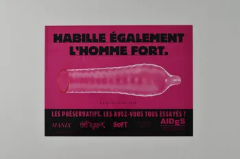 affiche Habille également l'homme fort 2002.104.2  Photo Mucem