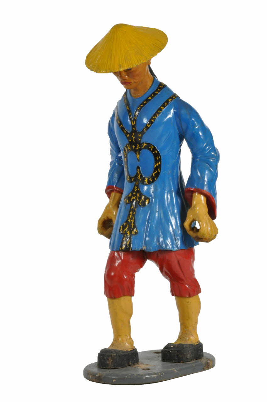 sujet de manège de chevaux de bois Le chinois Allemagne 1900 1991.2.16 Photo Mucem