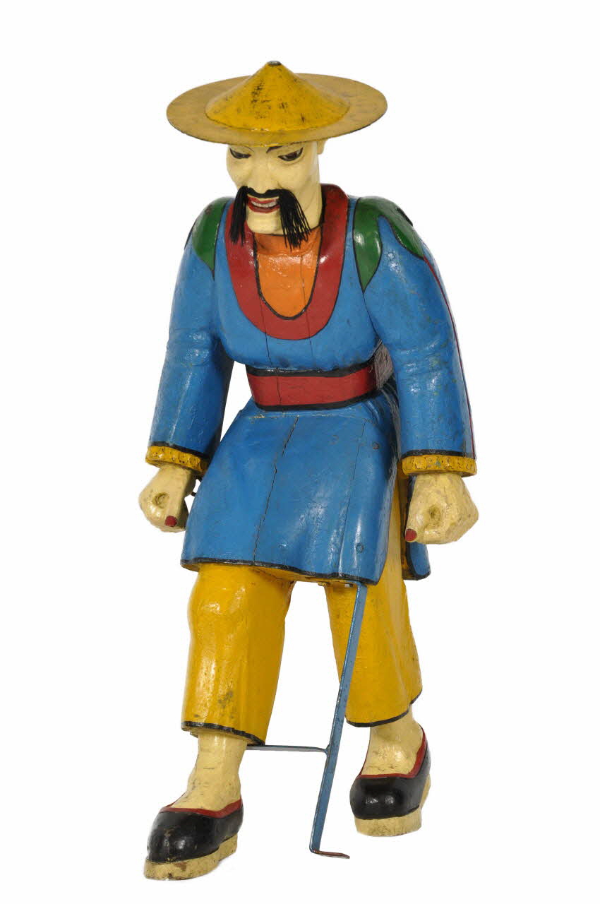 Gustave Bayol sujet de manège Chinois Pays de la Loire, France 1895-1905 1991.2.17.1-2 Photo Mucem