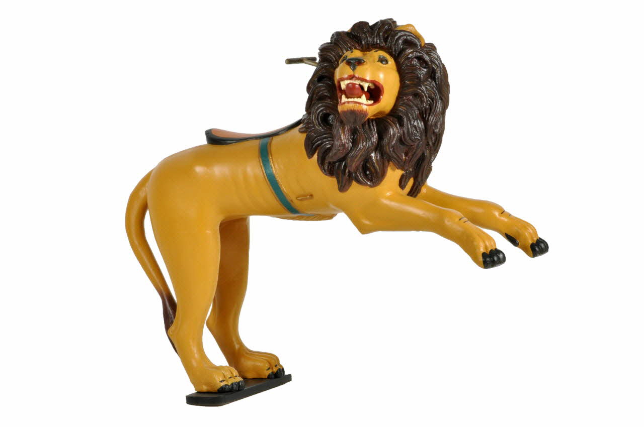 Friedrich Heyn SUJET DE MANEGE:LION Allemagne 1900 1997.1.18 Photo Mucem