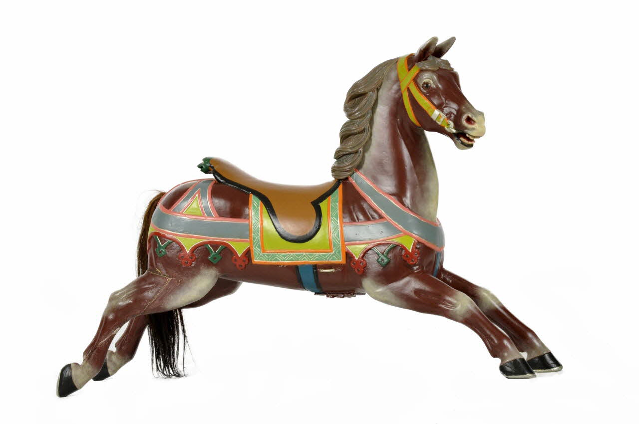 Friedrich Heyn SUJET DE MANEGE : CHEVAL Allemagne 1900 1997.1.29 Photo Mucem