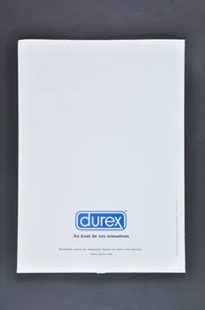 Durex Dossier Les préservatifs Durex ; le préservatif mode d'emploi ; histoire du préservatif. France 2002 2002.108.3.1-6 Photo Mucem