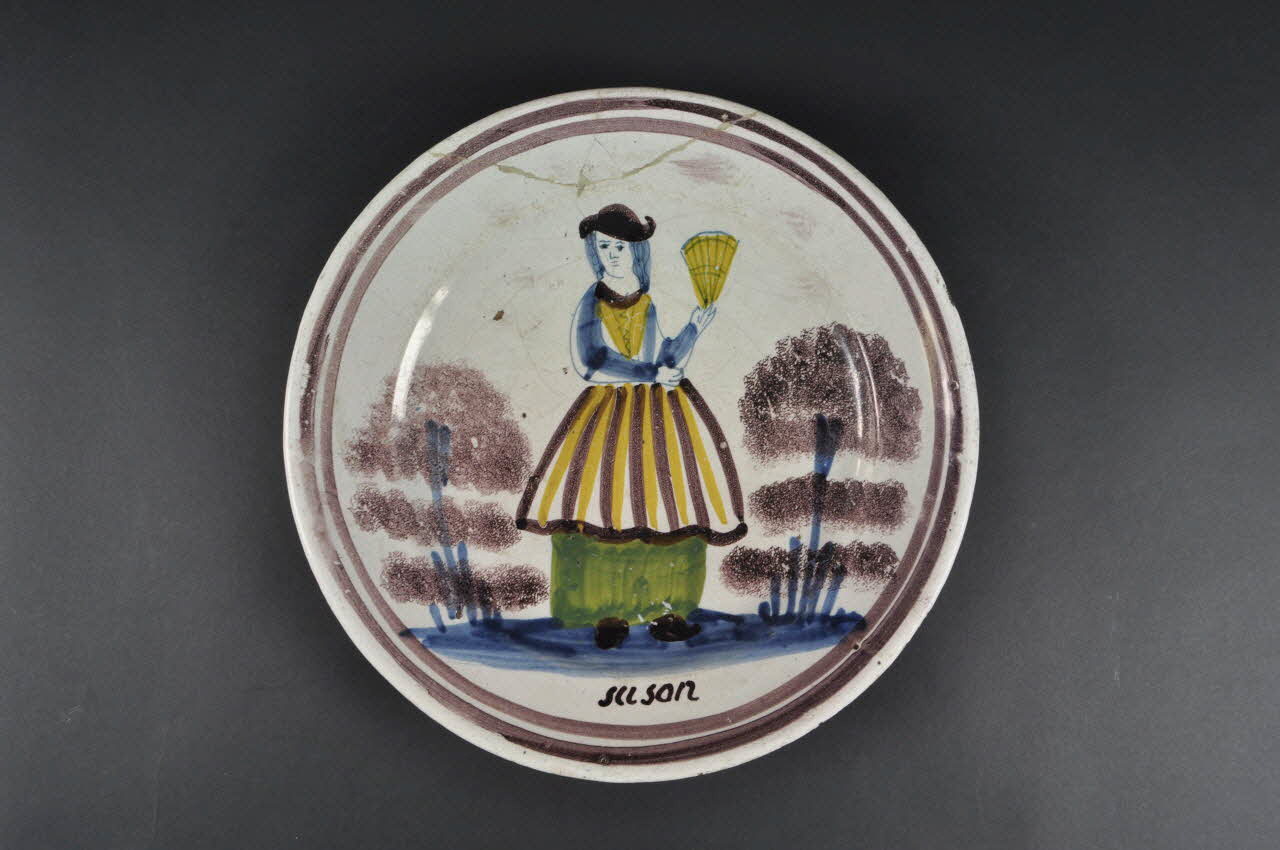plat Picardie, France 1775-1800 1943.83.2 Photo Mucem