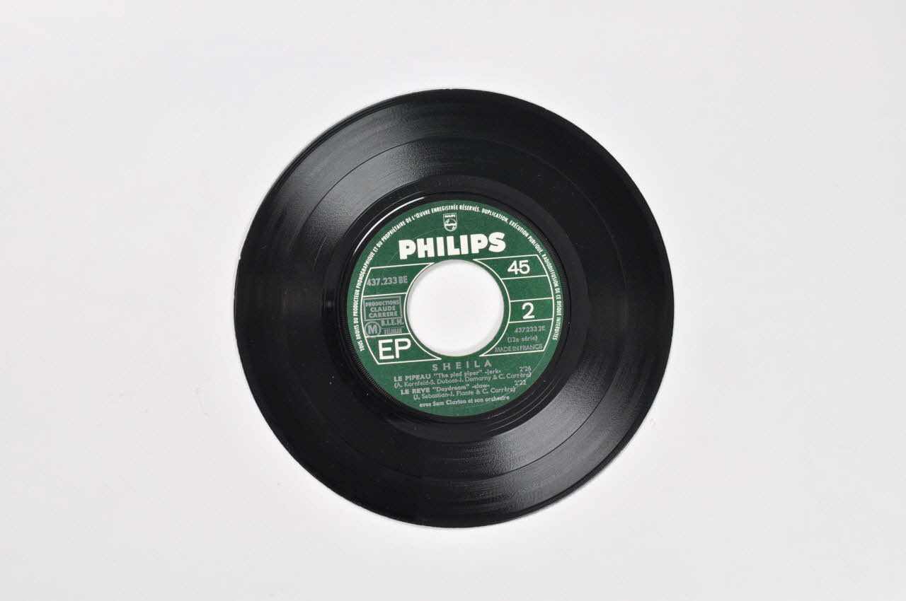 disque 45 tours Le rêve 2001.69.16.1904 Photo Mucem