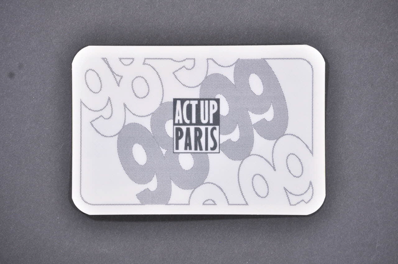 Act Up-Paris carte France 1998 2002.110.110.2  Photo Mucem