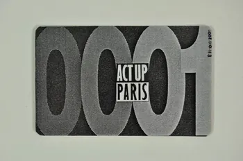 Act Up-Paris carte Île-de-France, France 2001 2002.110.113 Photo Mucem