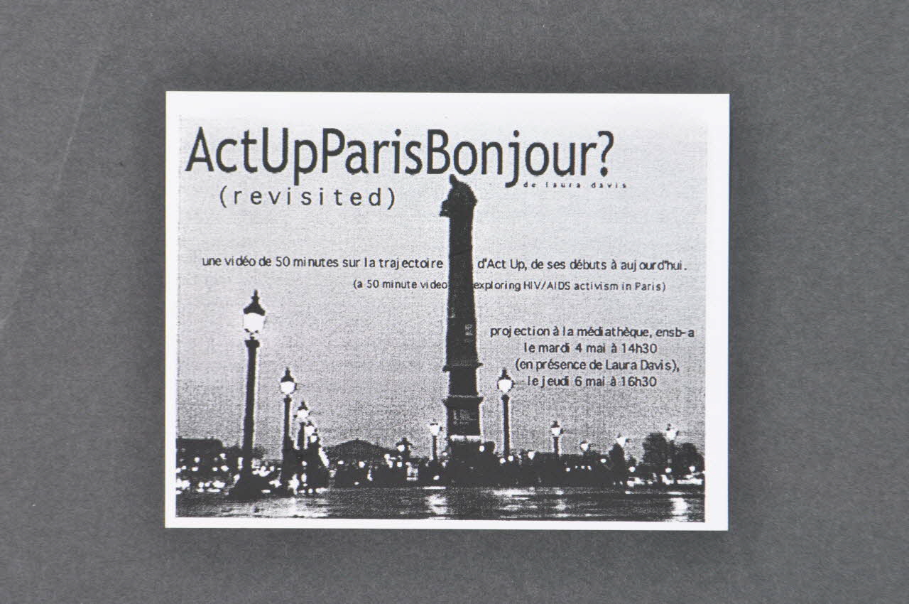 Act Up-Paris flyer Île-de-France, France 1999 2002.110.125 Photo Mucem