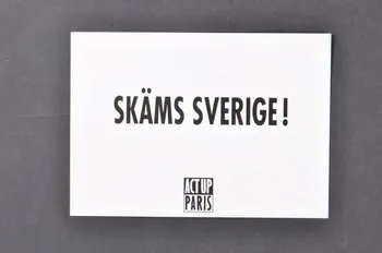 carte postale "Skäms Sverige !" (Honte à la Suède) 2002.110.24 Photo Mucem