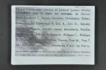 Act Up-Paris BROCHURE "Bif hors série" France 1999 2002.110.39  Photo Mucem