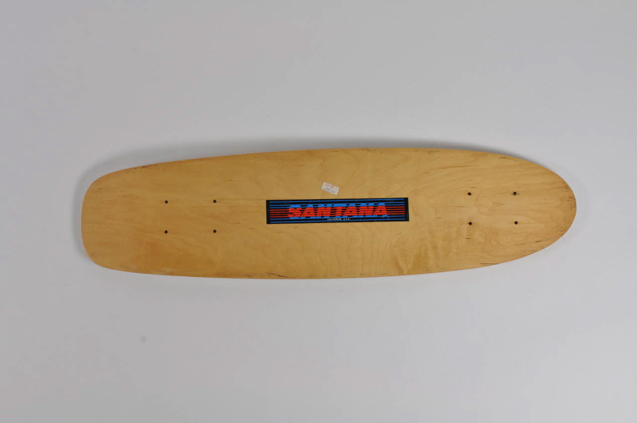 Santana planche de skateboard Californie, Etats-Unis 1975-1979 2000.29.141 Photo Mucem