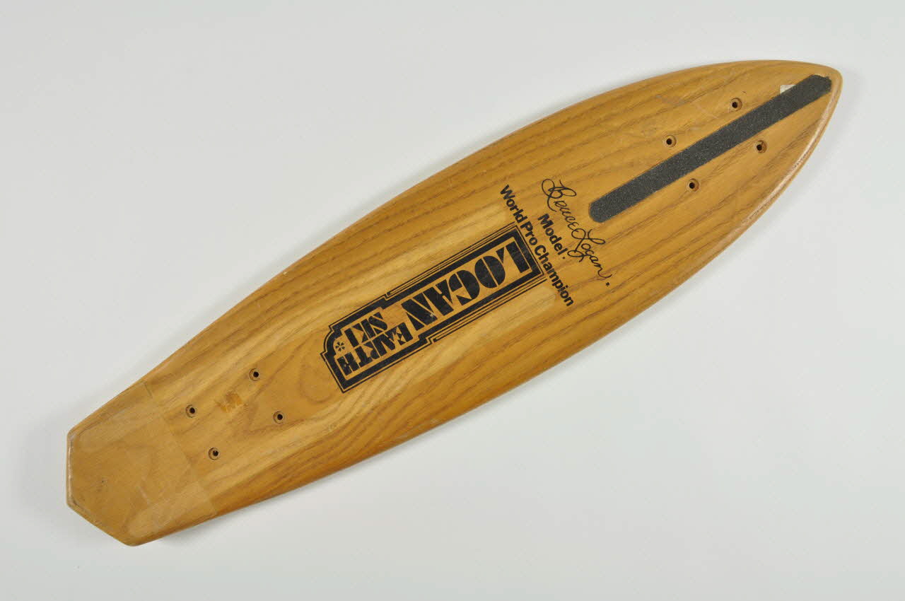 Logan planche de skateboard Pro model "Bruce Logan" Californie, Etats-Unis 1975-1979 2000.29.142 Photo Mucem