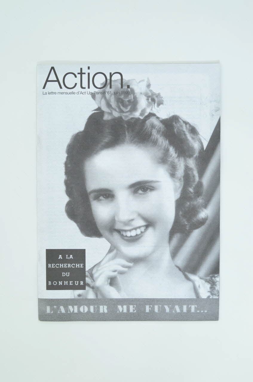 Act Up-Paris Bulletin associatif 10 ans de trop / Gay Pride Île-de-France, France 1999/6 2002.110.45 Photo Mucem