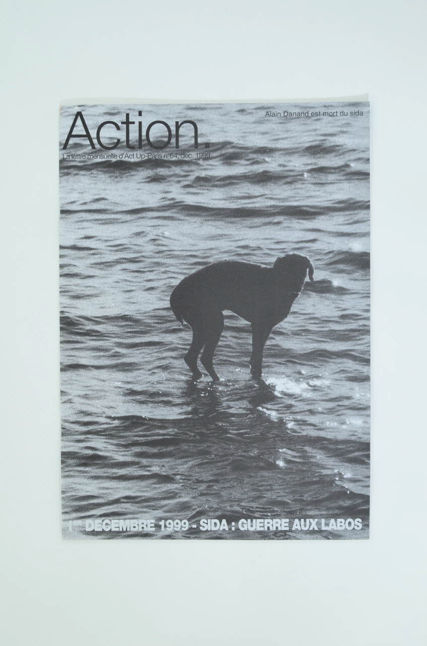 Act Up-Paris Bulletin associatif " 1er décembre 1999 - Sida : guerre aux labos" Île-de-France, France 1999/12 2002.110.46 Photo Mucem