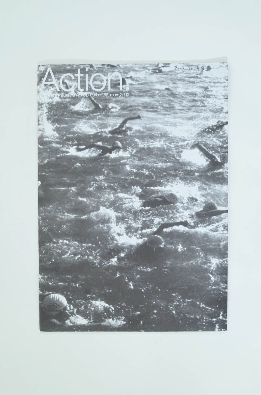 Act Up-Paris Bulletin associatif Actions contre les laboratoires Île-de-France, France 2000/3 2002.110.48 Photo Mucem