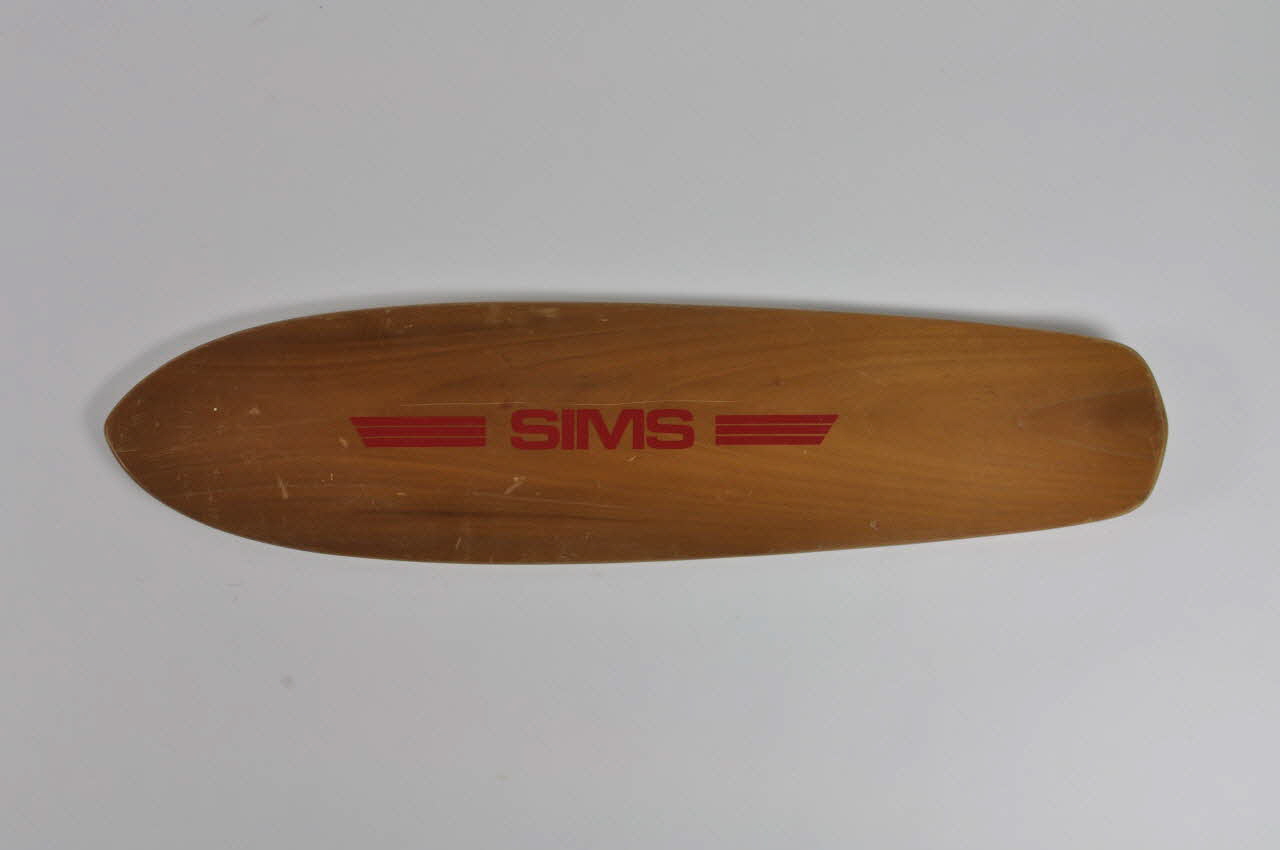 Sims planche de skateboard Modèle "Super light" Californie, Etats-Unis 1979-1980 2000.29.151 Photo Mucem