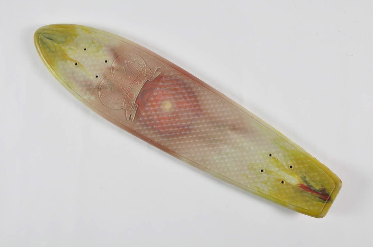 Lotus planche de skateboard Etats-Unis 1975-1979 2000.29.174 Photo Mucem