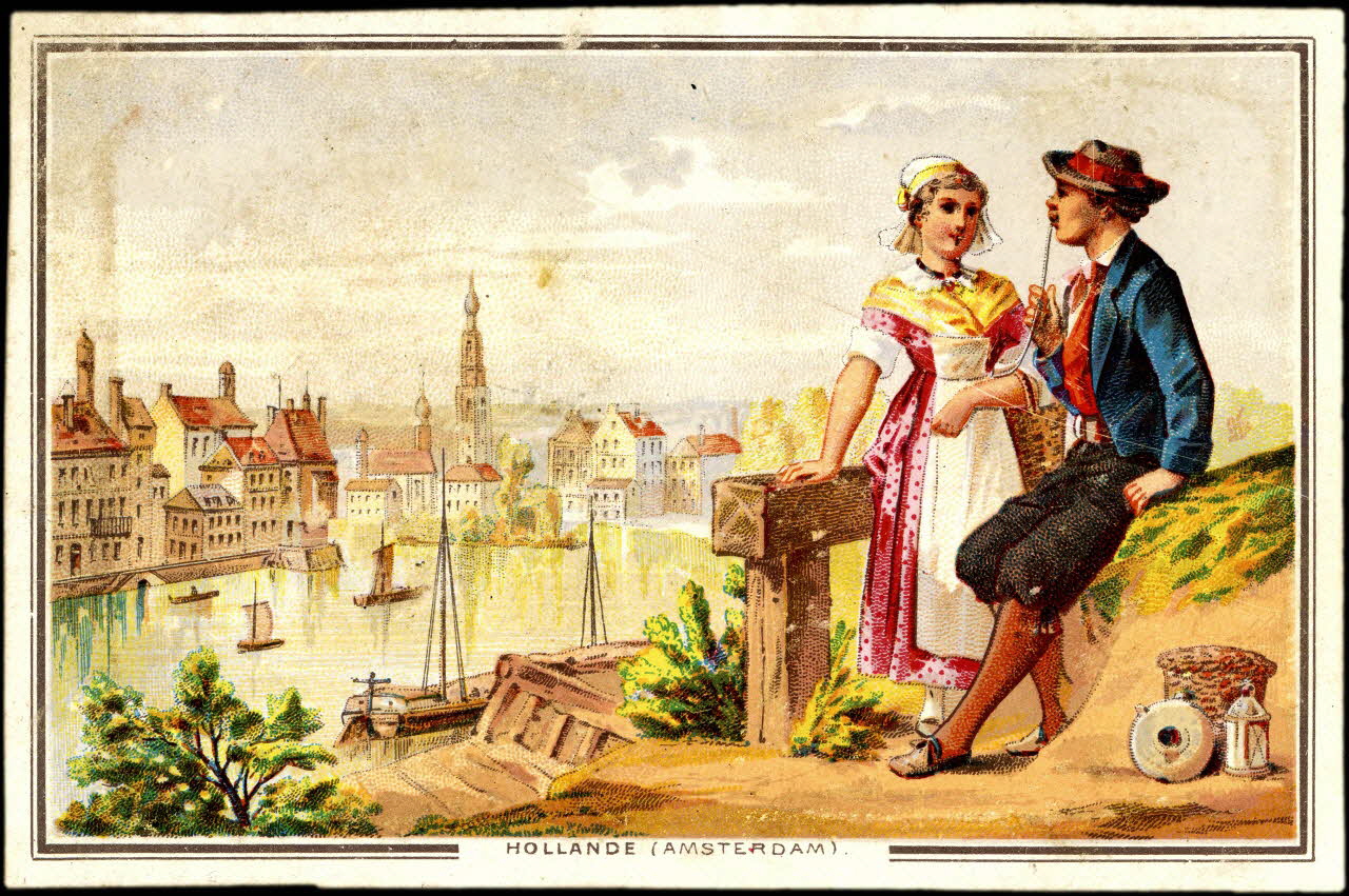 Romanet carte réclame chromo Paris 1877-1913 1995.1.483.7 Photo