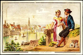 Romanet carte réclame chromo Paris 1877-1913 1995.1.483.7 Photo