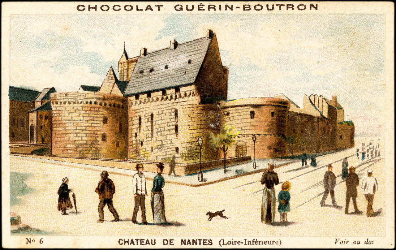 Baster & Vieillemard carte réclame chromo Paris 1896-1906 1995.1.166.6 Photo