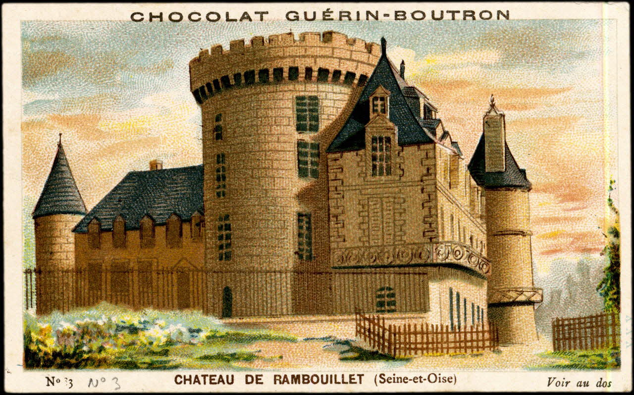 Baster & Vieillemard carte réclame chromo Paris 1896-1906 1995.1.166.3 Photo