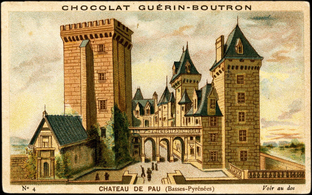 Baster & Vieillemard carte réclame chromo Paris 1896-1906 1995.1.166.4 Photo