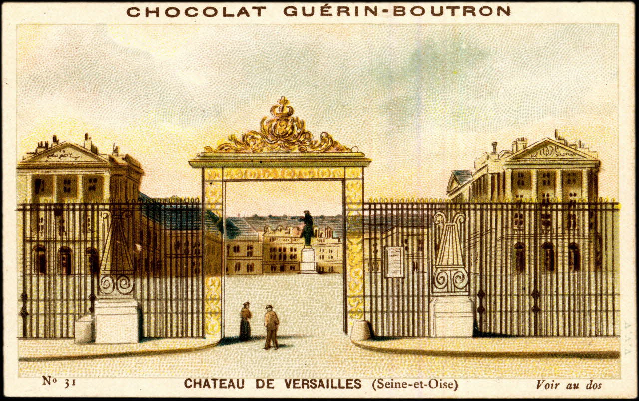 Baster & Vieillemard carte réclame chromo Paris 1896-1906 1995.1.166.31 Photo