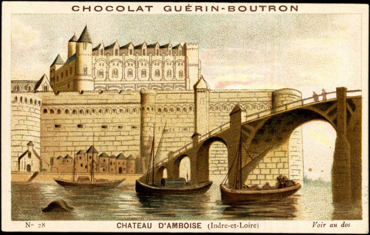 Baster & Vieillemard carte réclame chromo Paris 1896-1906 1995.1.166.28 Photo