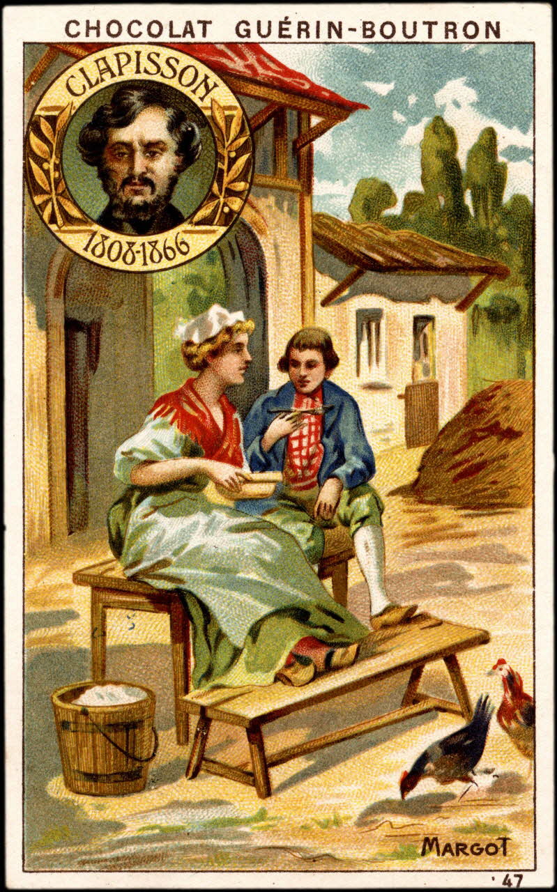 Baster & Vieillemard carte réclame chromo Paris 1878-1914 1995.1.141.47 Photo