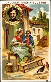 Baster & Vieillemard carte réclame chromo Paris 1878-1914 1995.1.141.47 Photo