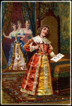 Henri Sicard carte réclame JACQUELINE PASCAL _ 1625-1661 1884-1890 1994.25.178 Photo