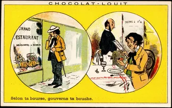 Baster & Vieillemard carte réclame chromo Paris 1896-1906 1995.1.161.44 Photo
