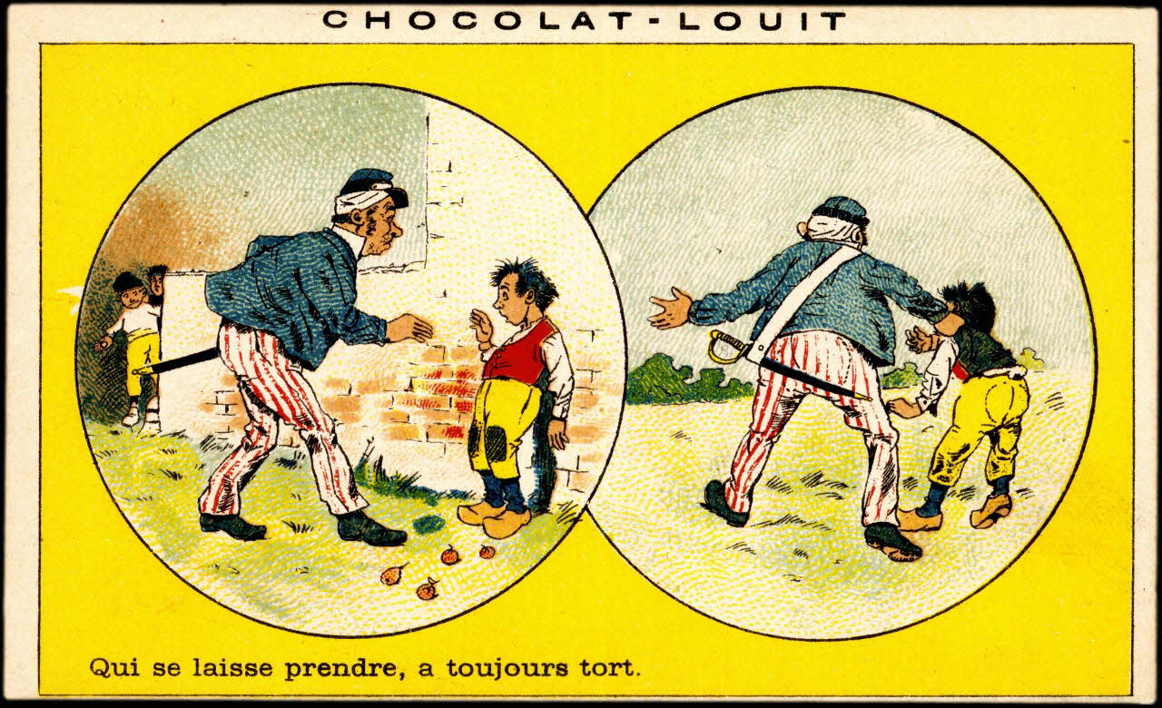 Baster & Vieillemard carte réclame chromo Paris 1896-1906 1995.1.161.41 Photo