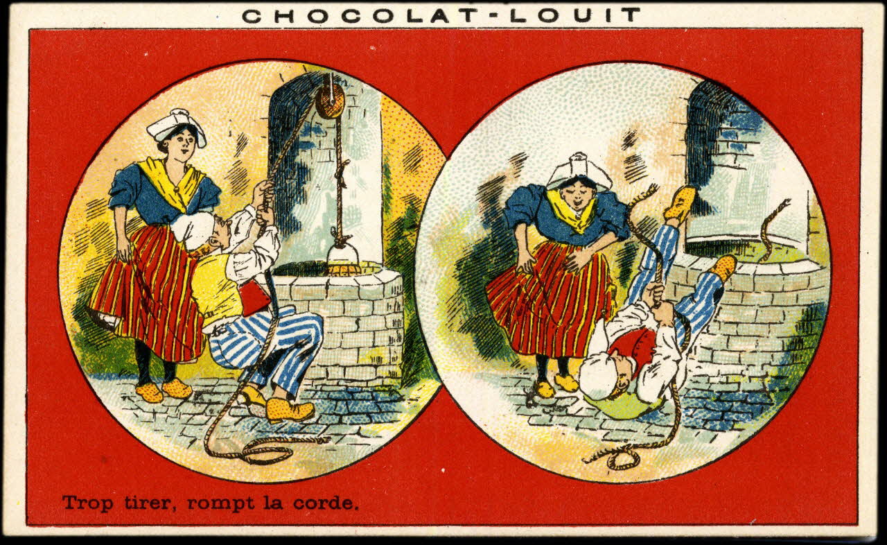 Baster & Vieillemard carte réclame chromo Paris 1896-1906 1995.1.161.45 Photo