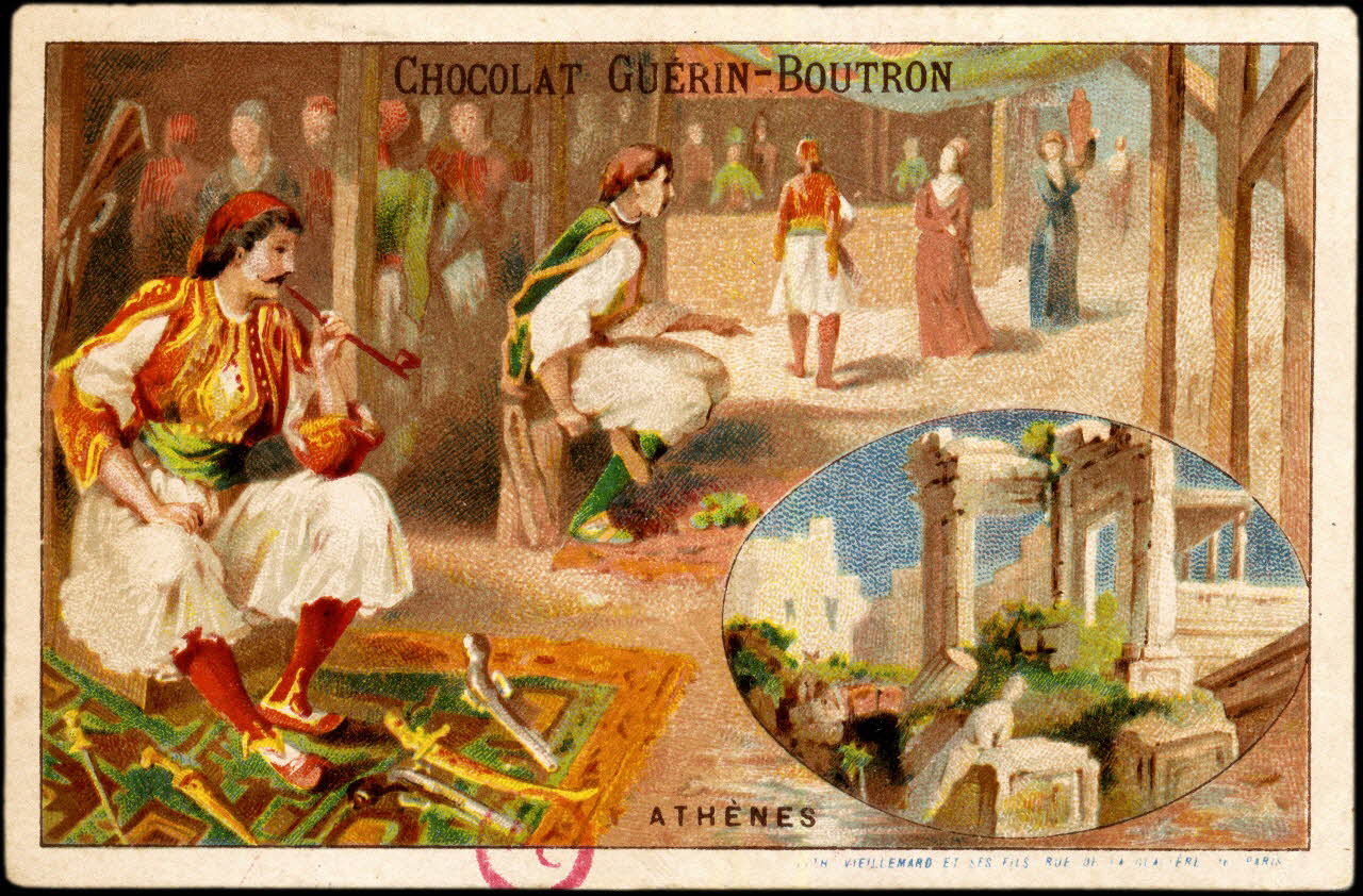 carte réclame ATHENES 1994.31.74.6 Photo
