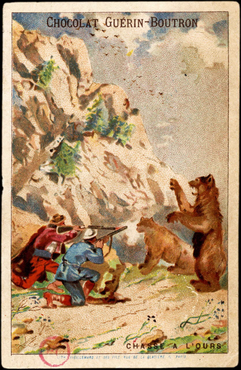 carte réclame CHASSE A L'OURS 1994.31.74.10 Photo