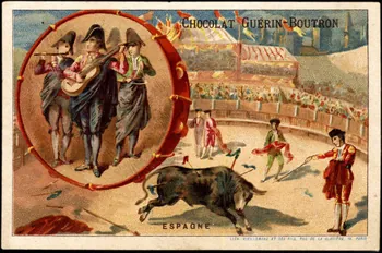 Baster & Vieillemard carte réclame chromo Paris 1889-1895 1995.1.106.12 Photo