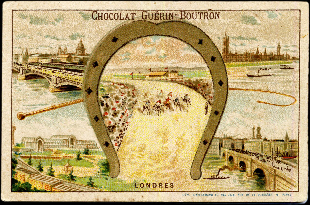 Baster & Vieillemard carte réclame chromo Paris 1889-1895 1995.1.106.20 Photo