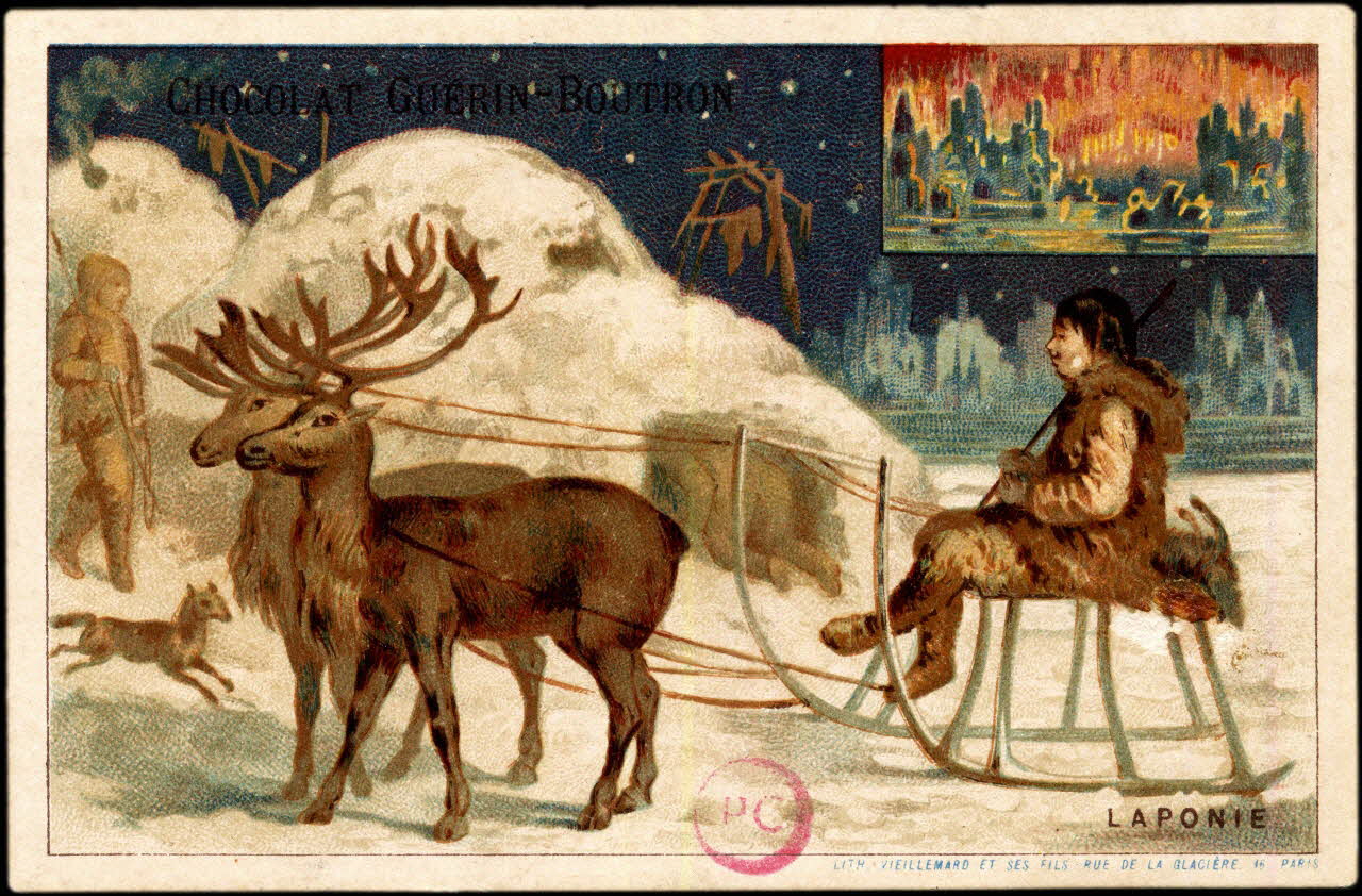 carte réclame LAPONIE 1994.31.74.22 Photo