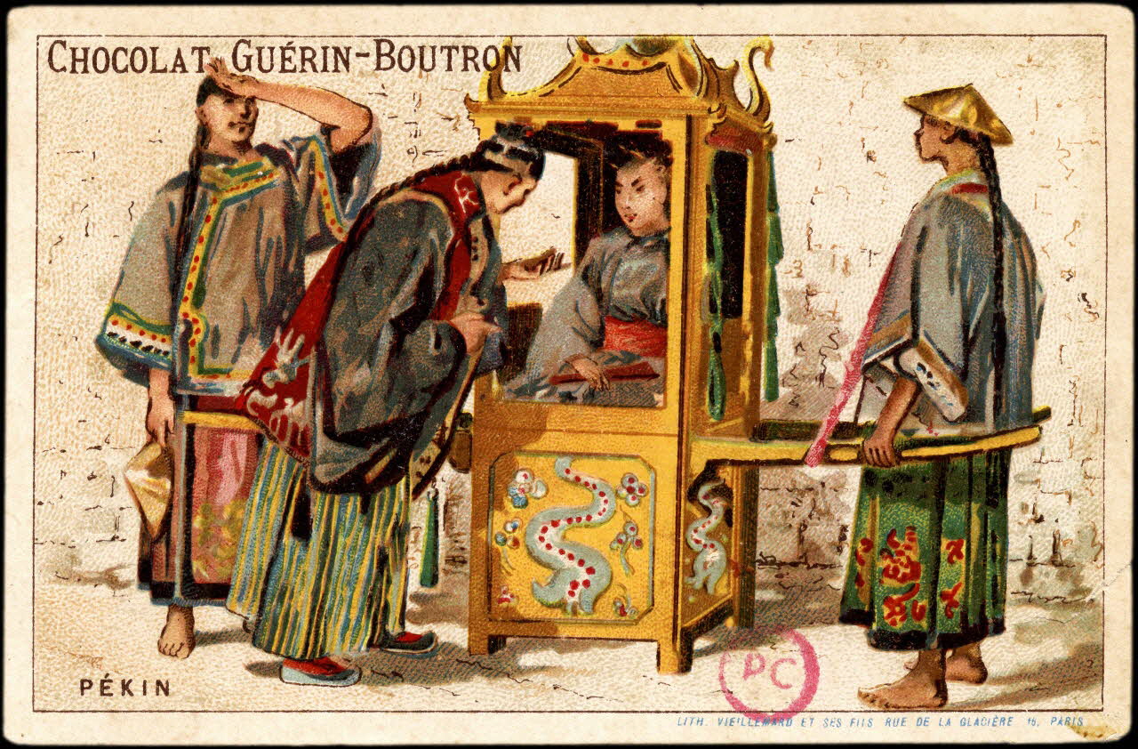 Pierre Vieillemard carte réclame PEKIN Paris 1889-1895 1994.31.74.24 Photo