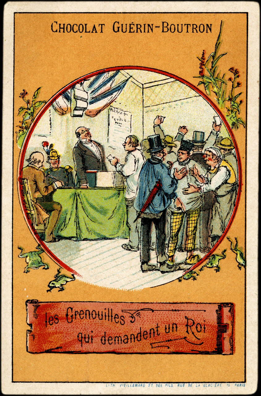 Baster & Vieillemard carte réclame chromo Paris 1889-1895 1995.1.133.30 Photo