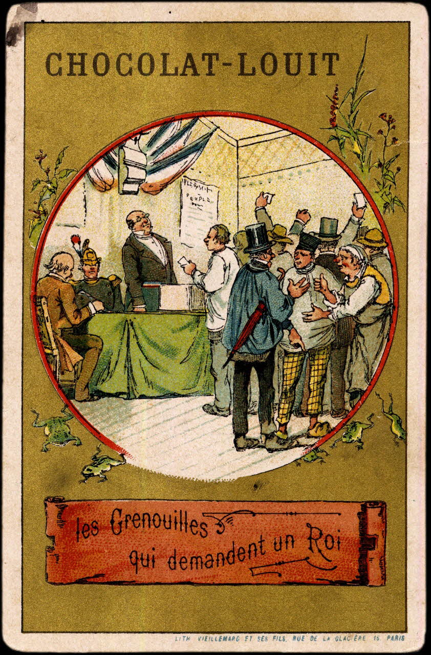 Baster & Vieillemard carte réclame chromo Paris 1889-1895 1995.1.133.31 Photo