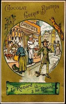 Baster & Vieillemard carte réclame chromo Paris 1889-1895 1995.1.133.52  Photo