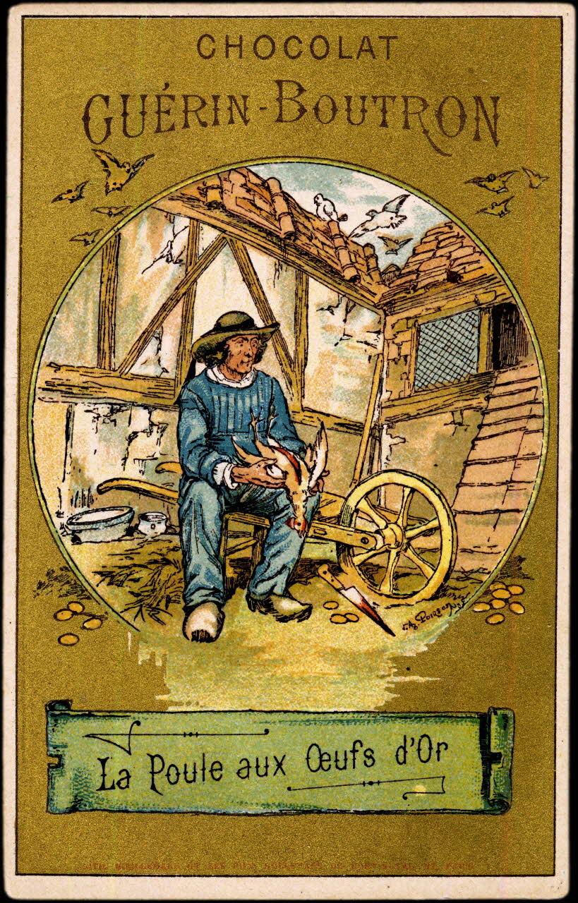 Baster & Vieillemard carte réclame chromo Paris 1889-1895 1995.1.133.50 Photo